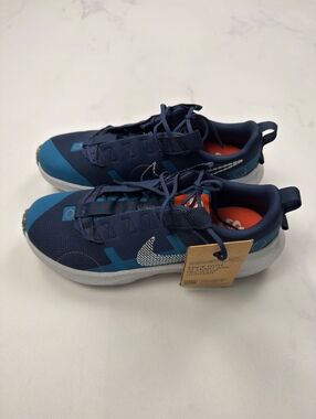 Nike Running Shoes Blue Recycled Materials - Boys 7Y